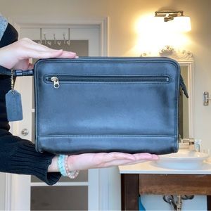 Vintage Coach Clutch Wristlet